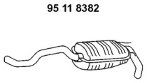 Амортизатор EBERSPÄCHER 95 11 8382